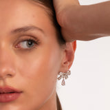 Sterling Silver Bow Earrings