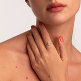 Emily Dual Stone Ring