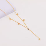Emily Y-shaped necklace