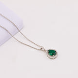 Eva Emerald necklace