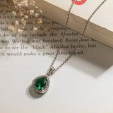 Eva Emerald necklace