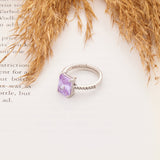 Lavender Sterling Silver Ring