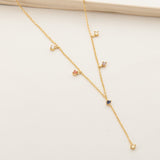 Emily Y-shaped necklace