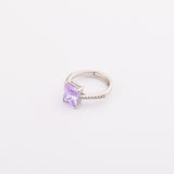 Lavender Sterling Silver Ring