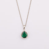 Eva Emerald necklace