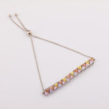 Tianna multi coloured Tennis Bracelet