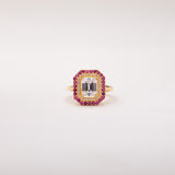 Ruby Polki Ring