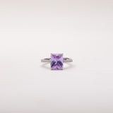 Lavender Sterling Silver Ring