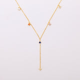 Emily Y-shaped necklace