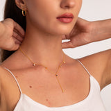 Emily Y-shaped necklace