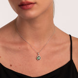 Eva Emerald necklace