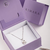 Silver Shell Flower Necklace