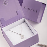 Silver Daisy Flower Necklace