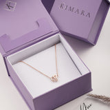 Rose Gold Modern Necklace