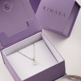 Sterling Silver Water Stone Pendant