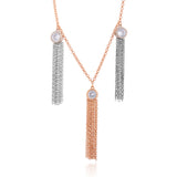 Rose Gold & Silver Chain Necklace
