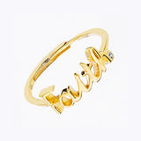 Golden Faith Ring