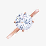 Rose Gold Solitaire Ring