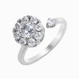 Sterling Silver Love Is Complete Ring.