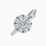 Sterling Silver Love Is Complete Ring.