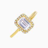 Golden Supreme Zircon Rings