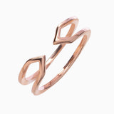 Rose Gold Cupid Arrow Ring