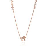 Rose Gold Modern Necklace