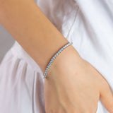 Sterling Silver Tennis Bracelet