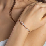Rose Gold Signature Link Bracelet