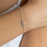 Silver Infinity Bracelet