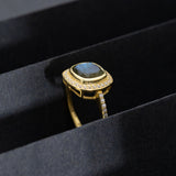 Golden Labradorite Ring