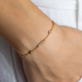 Golden Charming Bracelet.