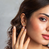 Golden Elephant Earrings