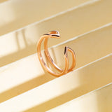 Rose Gold Cupid Arrow Ring