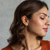 Sterling Silver Eternity Stud Earrings