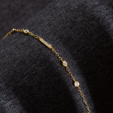 Golden Charming Bracelet.