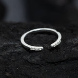 Sterling Silver Bangle Ring