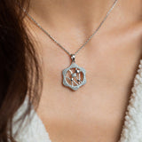 Sterling Silver Modern Necklace