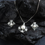 Silver Queen’s Garden Jewelry Set