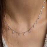 Silver Single Layer Queen’s Necklace