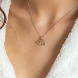 Triple Heart Necklace