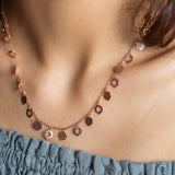 Rose Gold Shimmer Necklace