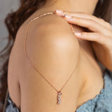 Rose Gold Hope Necklace