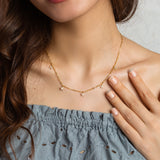 Golden Stars Necklace