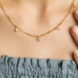 Golden Stars Necklace