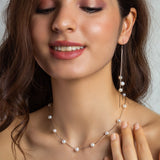 Silver Pearl Necklace