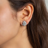 Silver Shell Jewelry Set