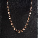 Rose Gold Shimmer Necklace