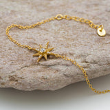 Golden Sparkling Star Bracelet.