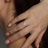 Silver Cross Ring